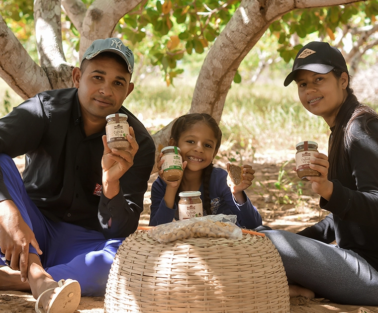 agricultura familiar castanha de caju