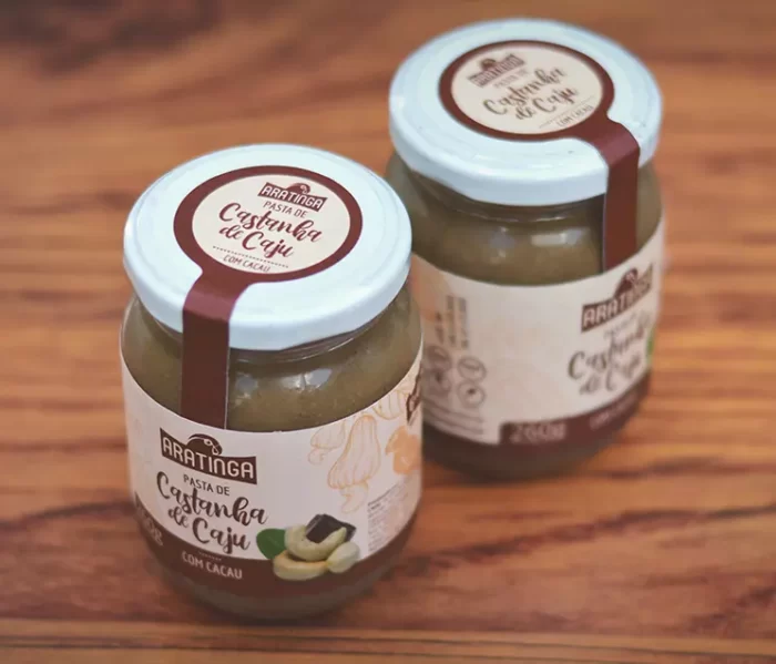 pasta de castanha de caju com cacau
