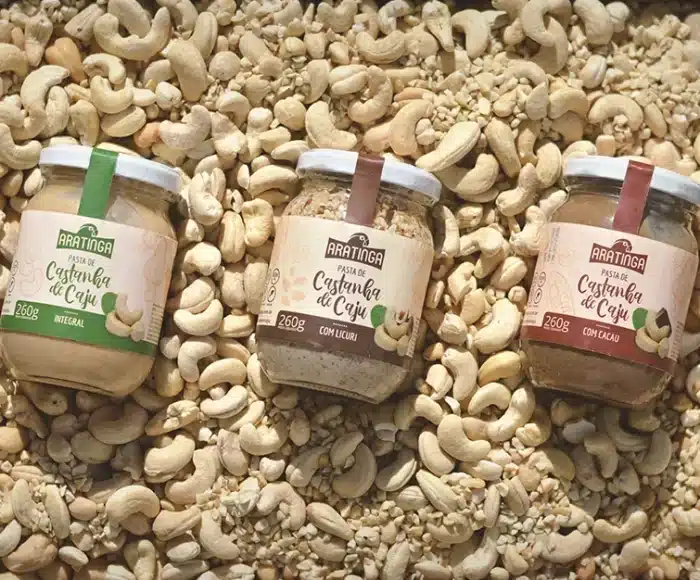 pasta de castanha de caju