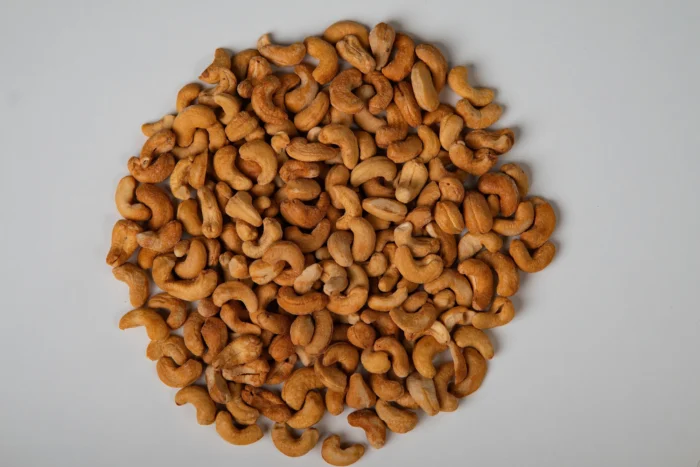 Castanha assada e com sal