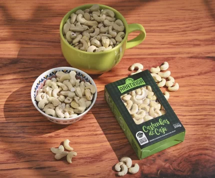 Castanha de Caju Natural aratinga cooperacaju