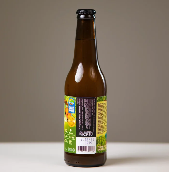 Cerveja artesanal de caju longneck (12 unidades) - Imagem 4
