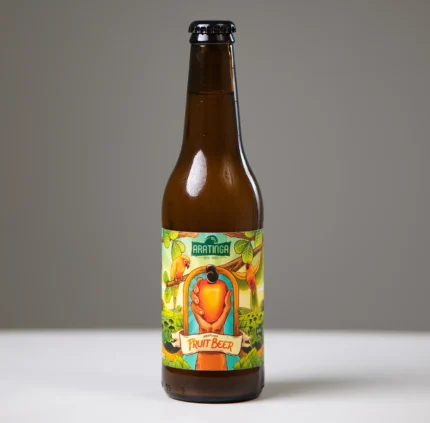 Cerveja artesanal de caju longneck