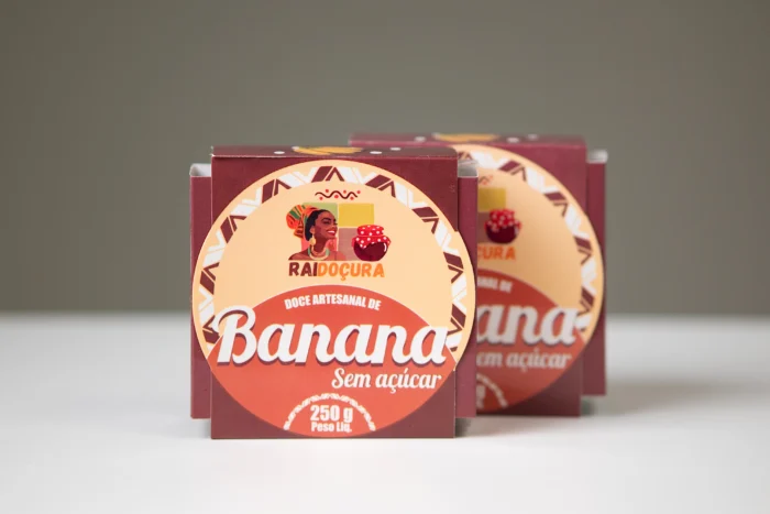 Doce de Banana em barra zero açúcar (12 unidades de 250g) - Imagem 2