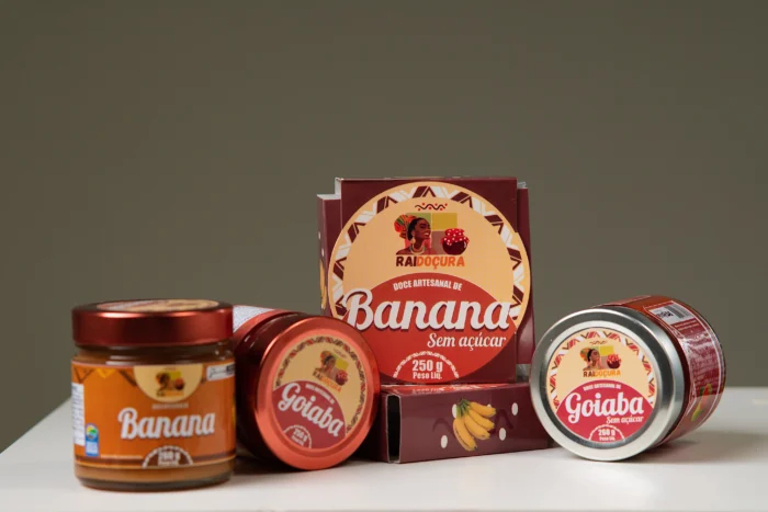 Doce de Banana em barra zero açúcar (12 unidades de 250g) - Imagem 3